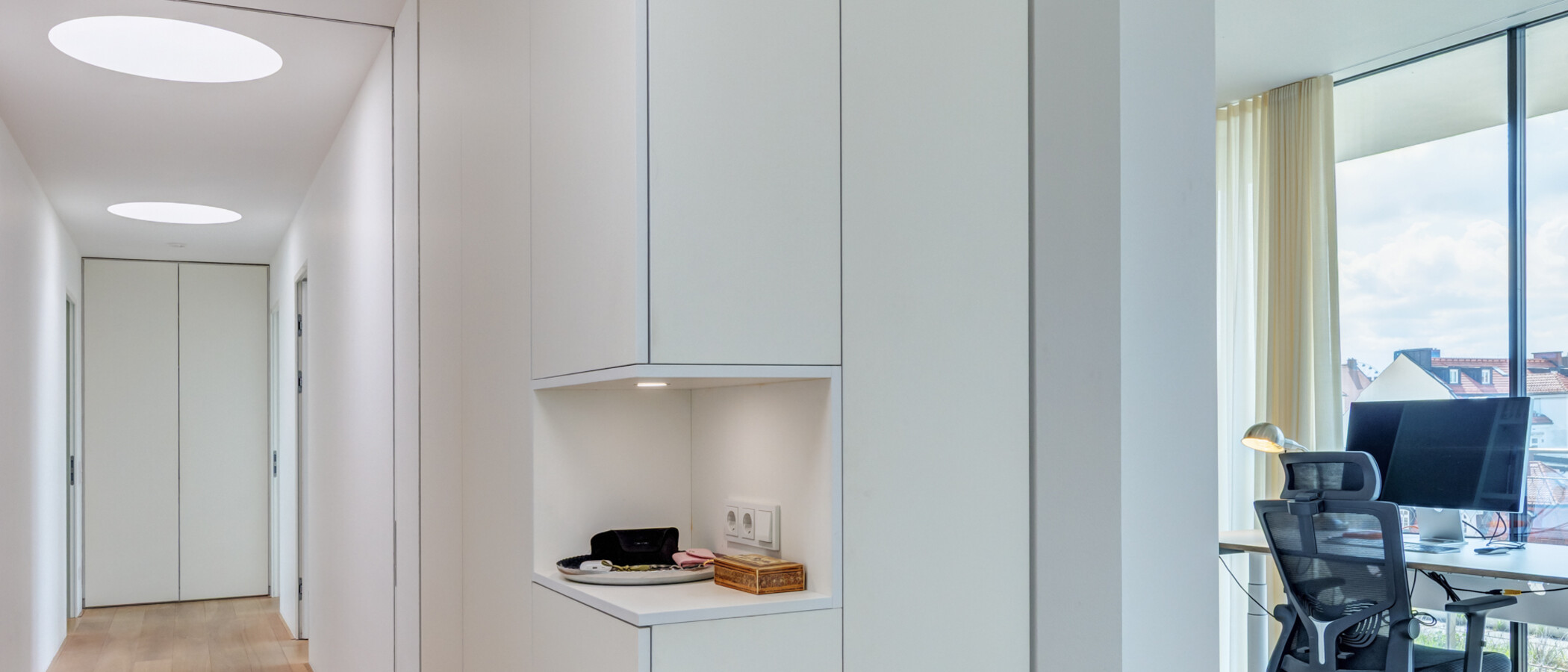 ático lujoso München Haidhausen 02 pasillo 14832