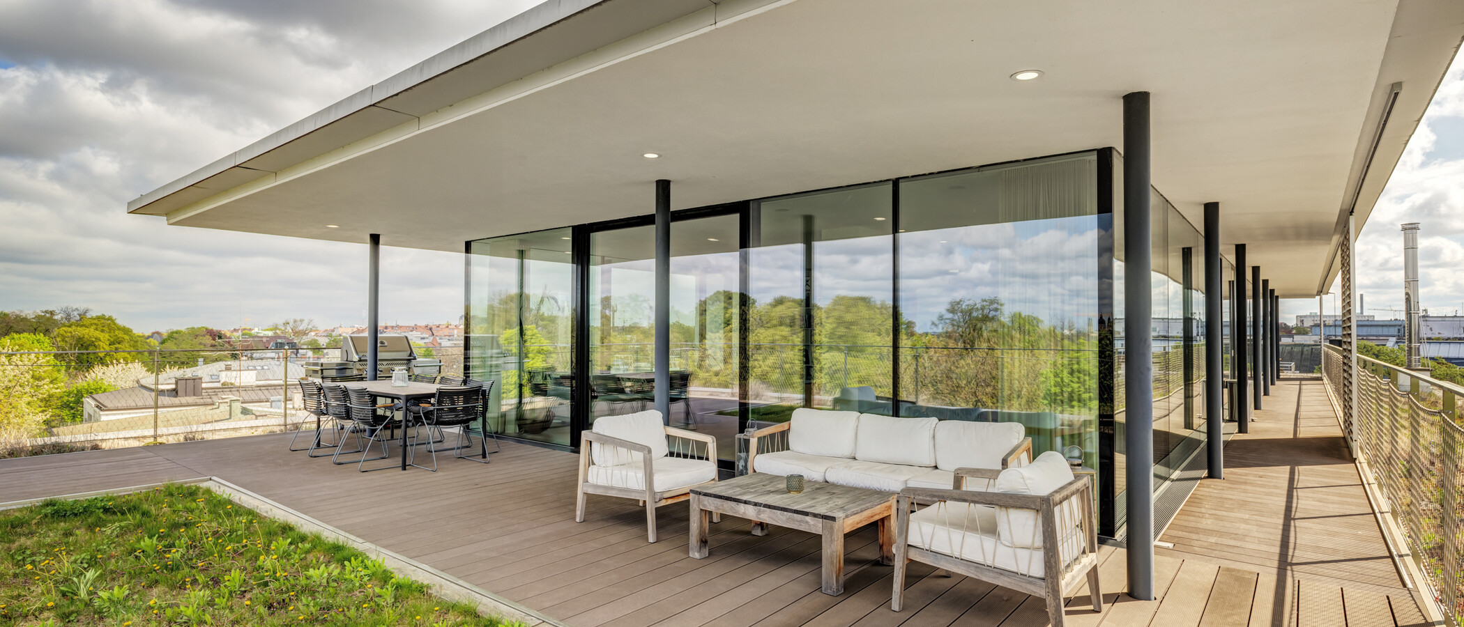 ático lujoso München Haidhausen 02 azotea 14832