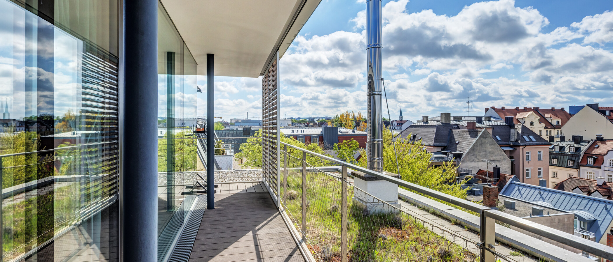 ático lujoso München Haidhausen 03 azotea 14832