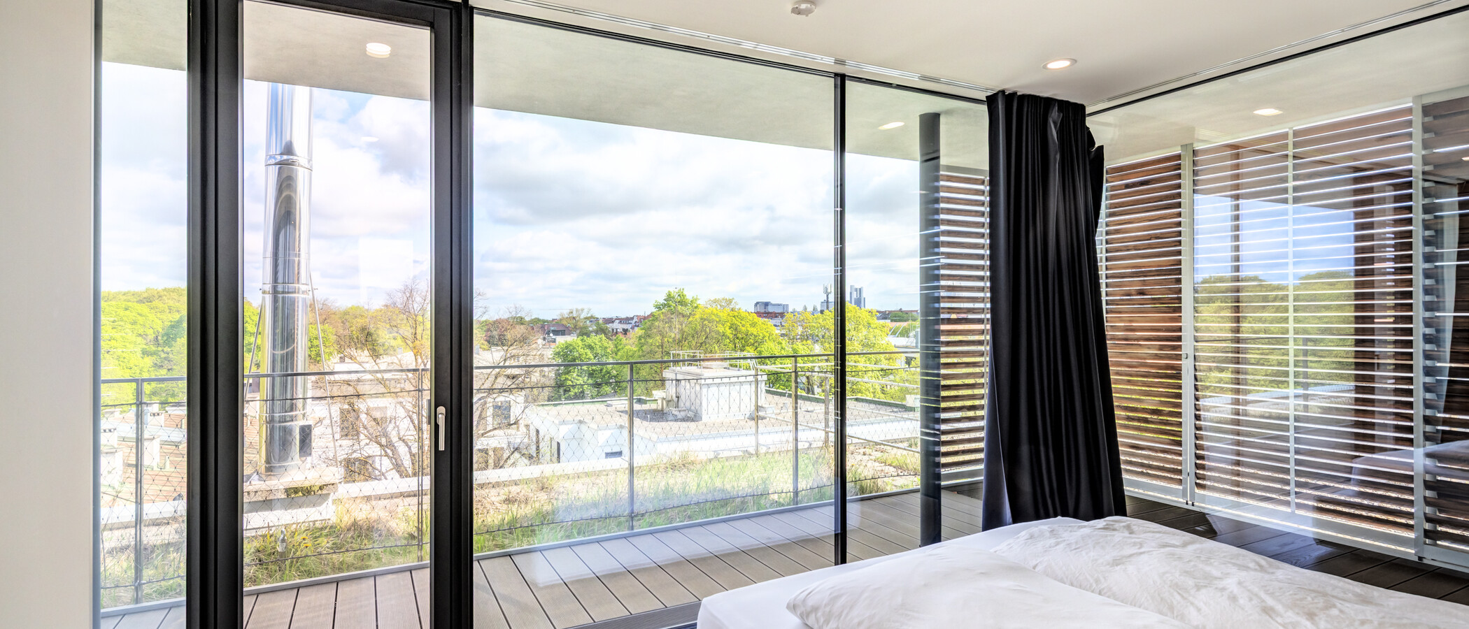 ático lujoso München Haidhausen 01 1. dormitorio 14832