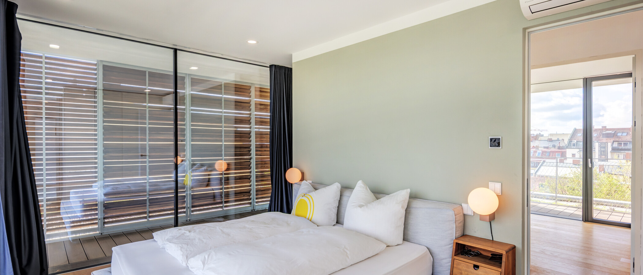 ático lujoso München Haidhausen 02 1. dormitorio 14832