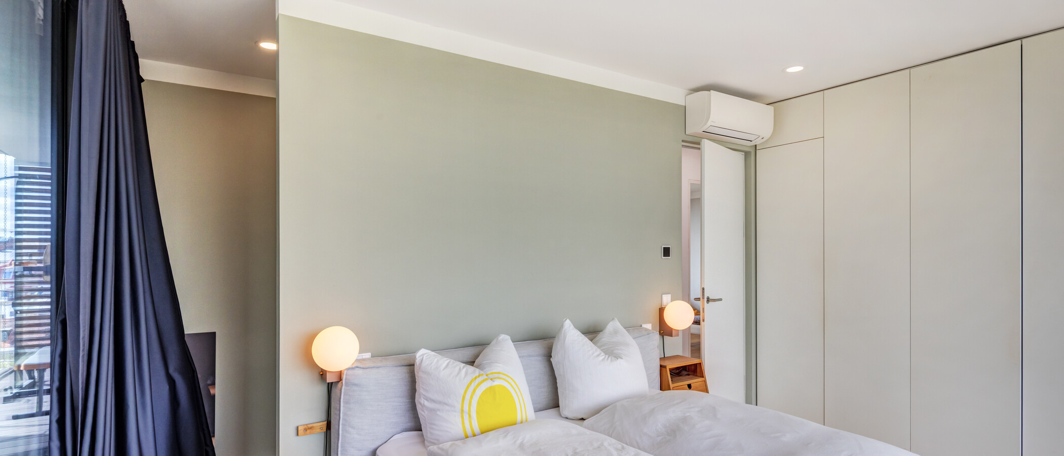 ático lujoso München Haidhausen 03 1. dormitorio 14832