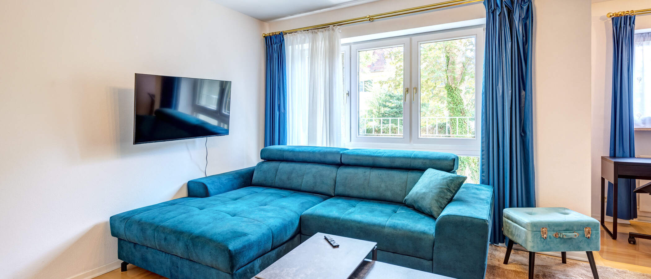 apartamento München Nymphenburg 01 zona de día  14834
