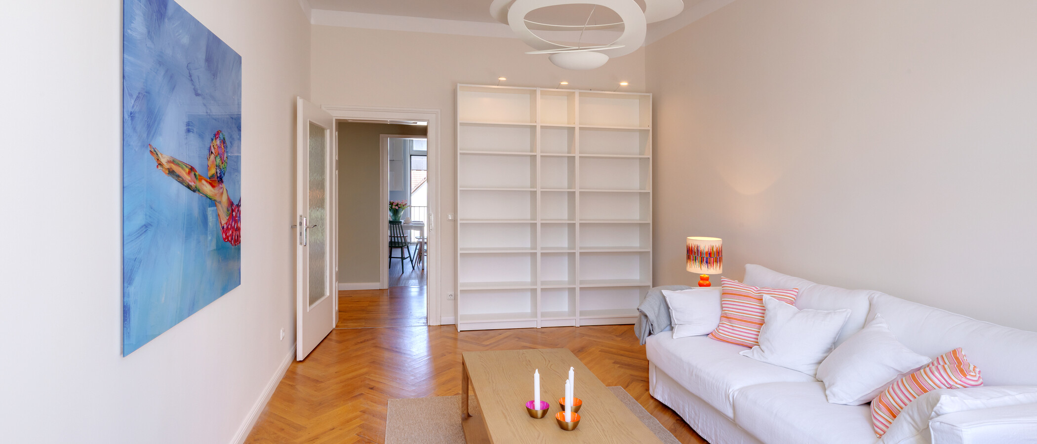 apartamento München Sendling 02 sala de estar 14838