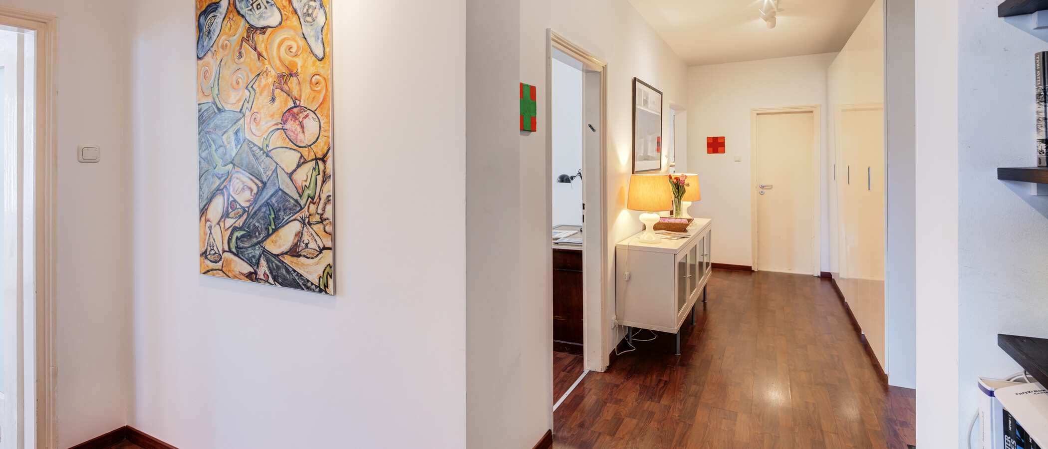 apartamento München Schwabing (links der Leopoldstraße) 01 pasillo 14839