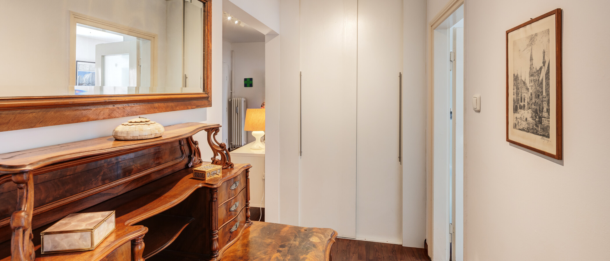 apartamento München Schwabing (links der Leopoldstraße) 08 pasillo 14839