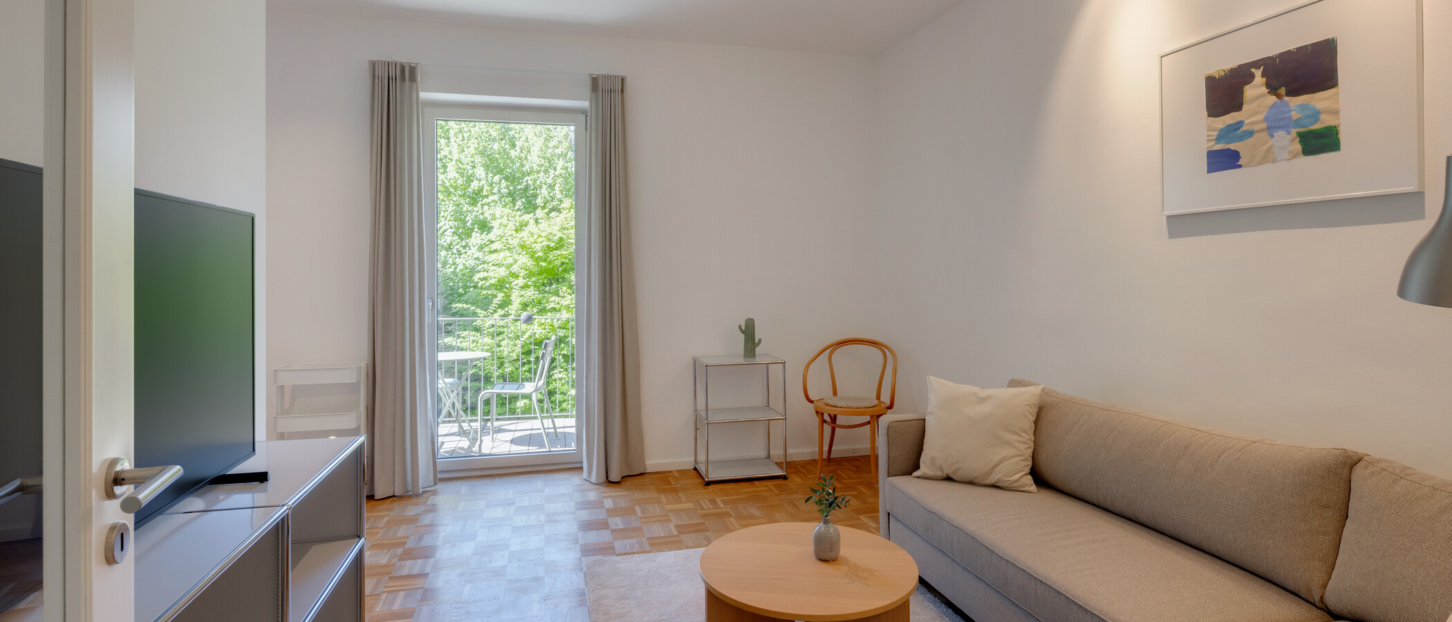 apartamento München Au-Haidhausen 02 zona de día  14842