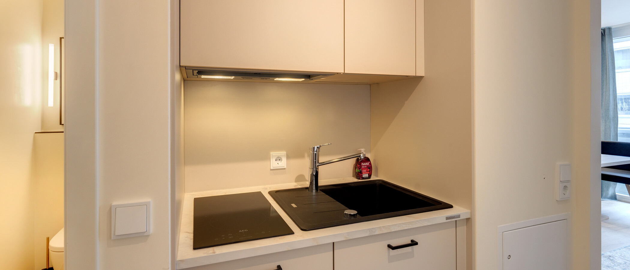 apartamento München Maxvorstadt - Universitätsviertel 01 cocina 14844