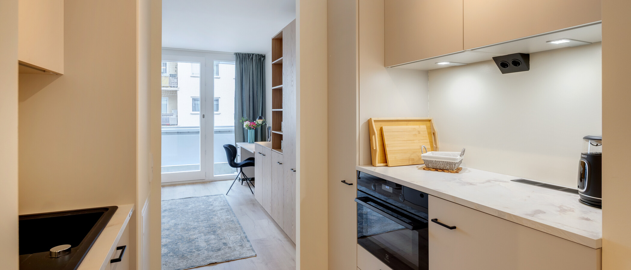 apartamento München Maxvorstadt - Universitätsviertel 03 cocina 14844
