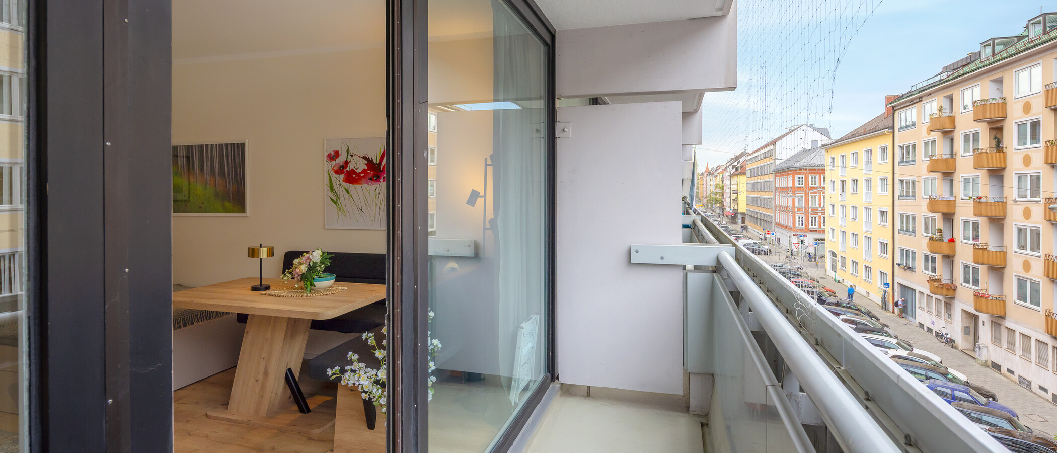 apartamento München Maxvorstadt - Universitätsviertel 01 balcón 14844