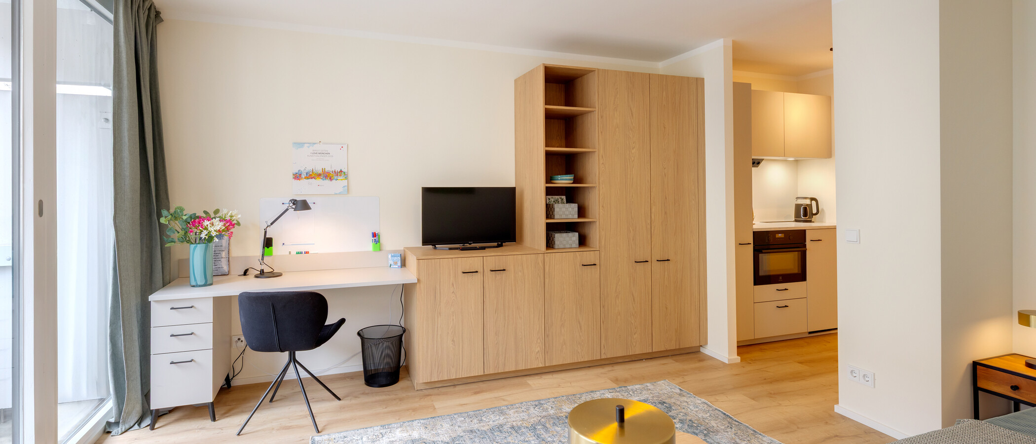 apartamento München Maxvorstadt - Universitätsviertel 02 zona de día  14844