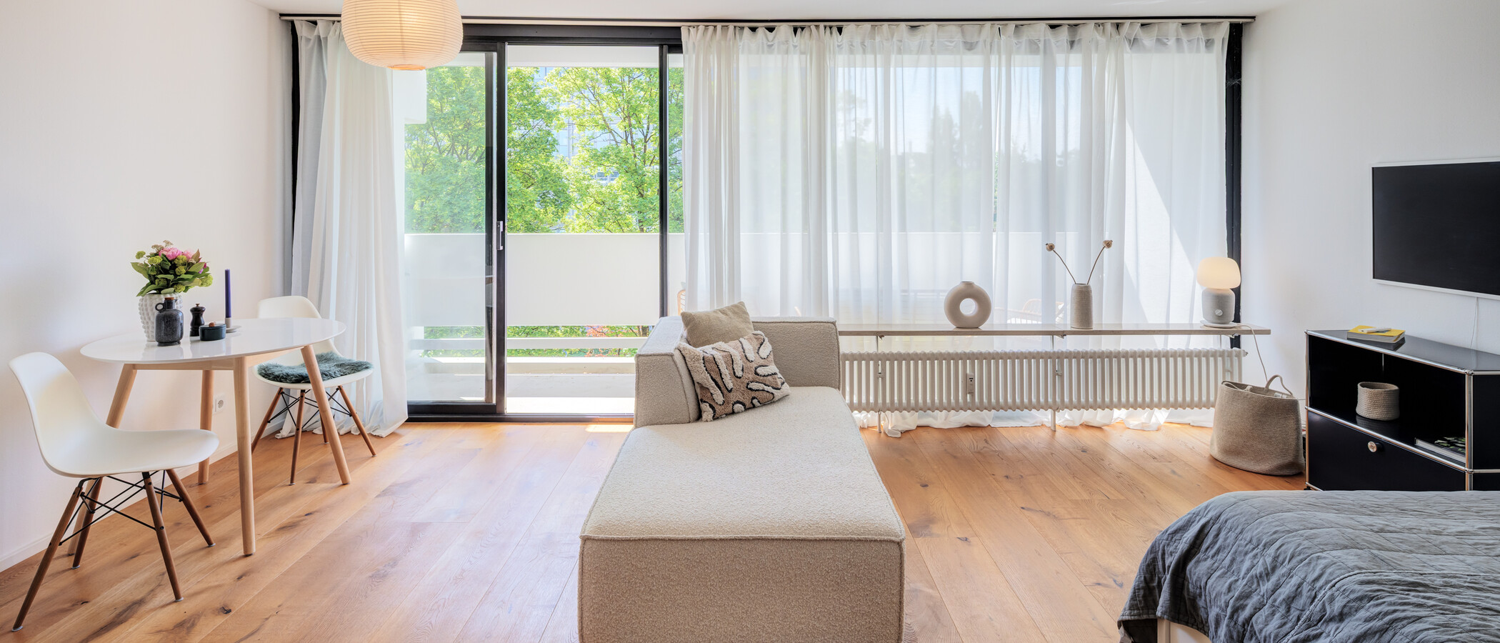 apartamento München Nymphenburg 01 zona de día  14845