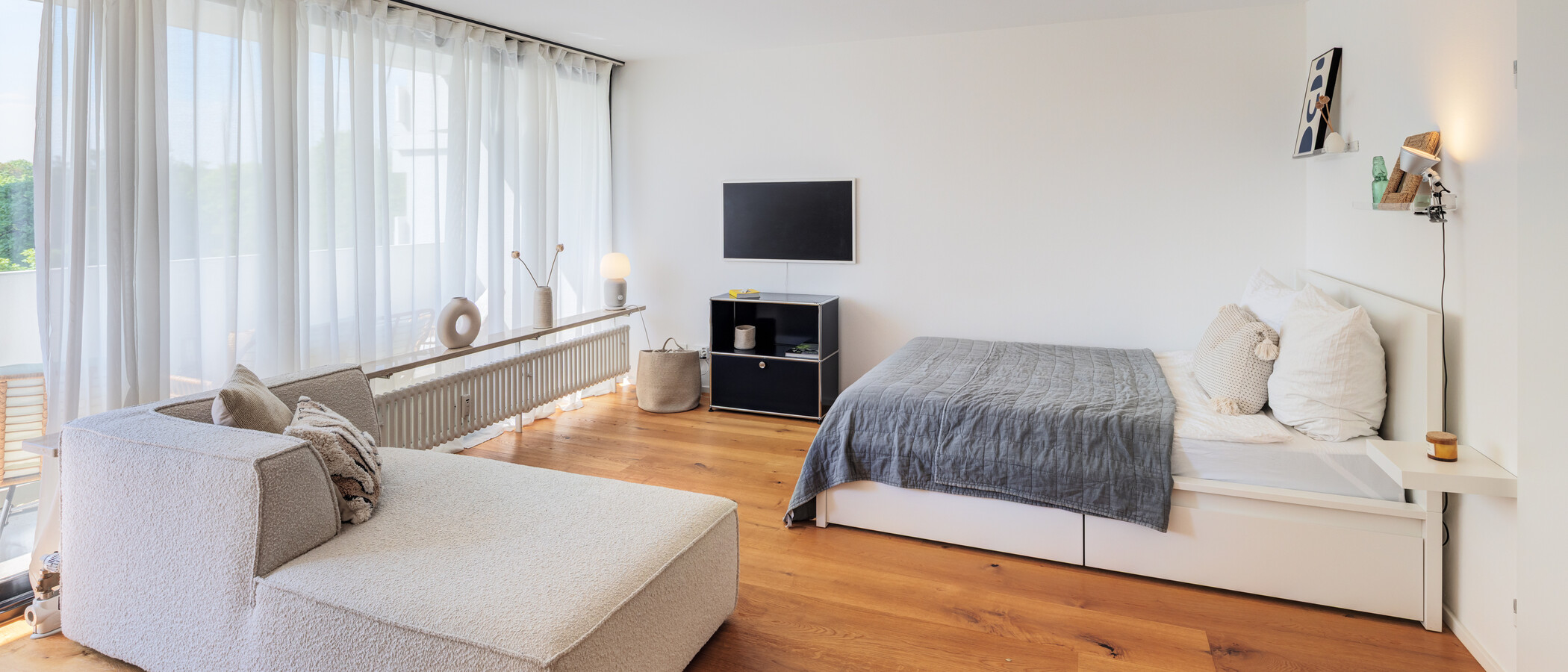 apartamento München Nymphenburg 02 zona de día  14845