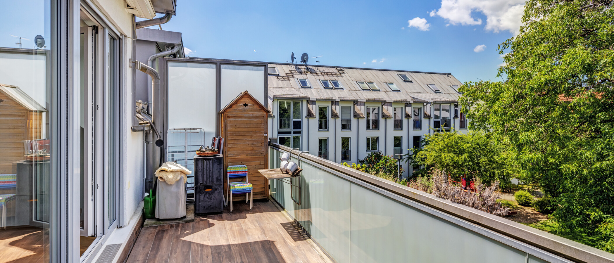 apartamento München Oberföhring 01 balcón 14848