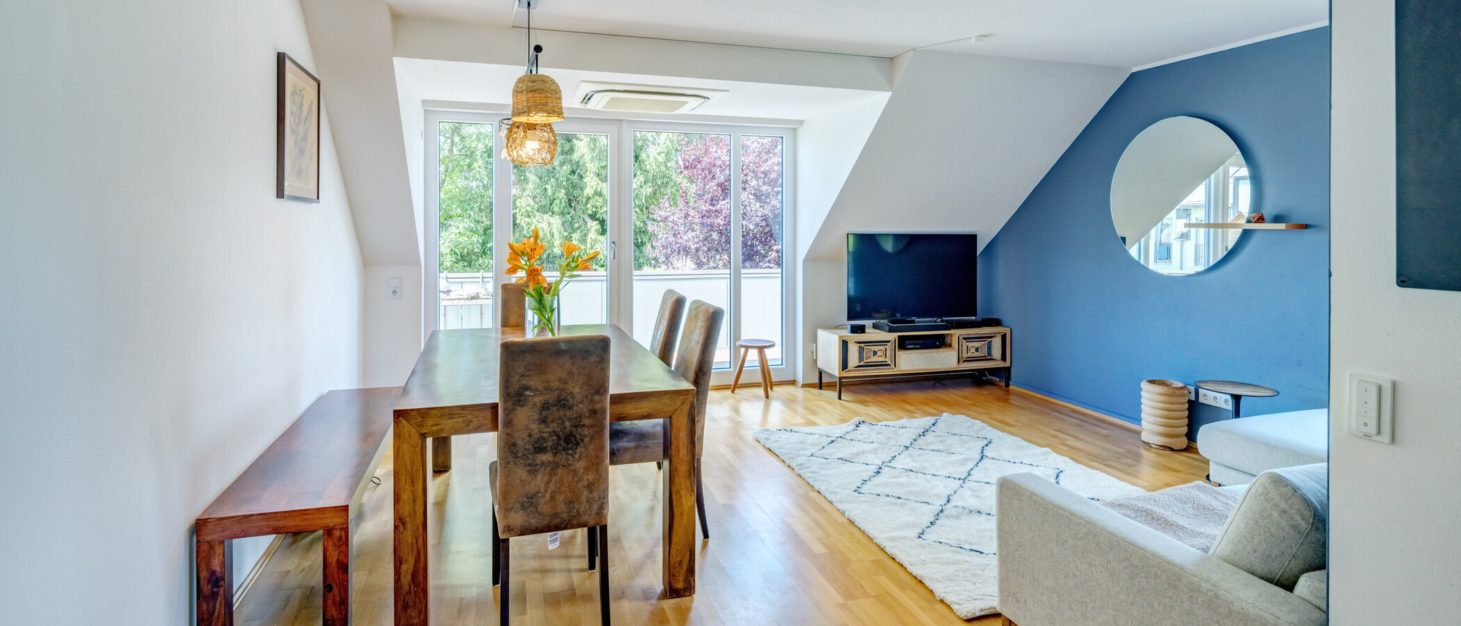 apartamento München Oberföhring 01 zona de día  14848