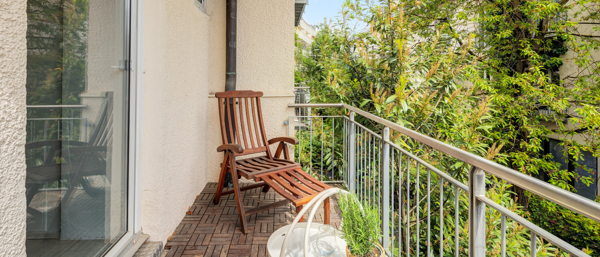 apartamento München Glockenbachviertel 01 balcón 14849