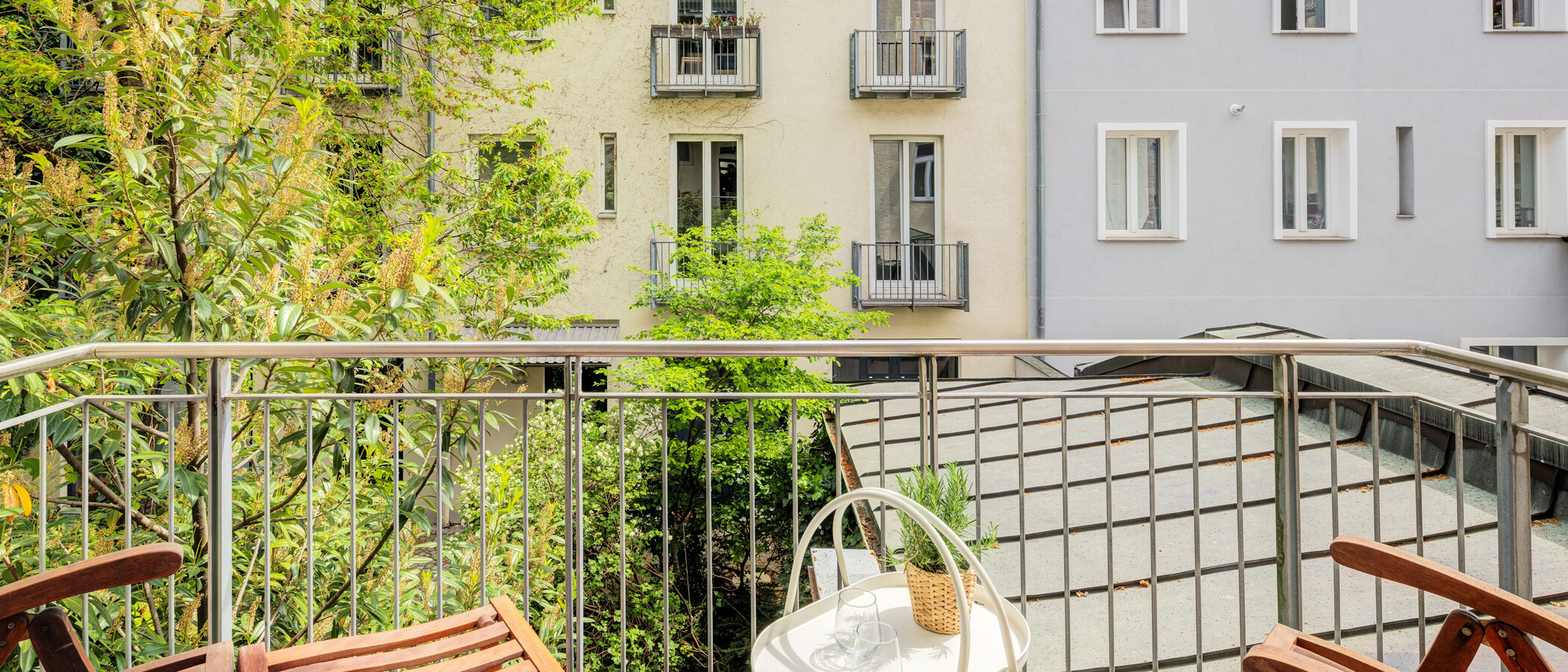 apartamento München Glockenbachviertel 02 balcón 14849