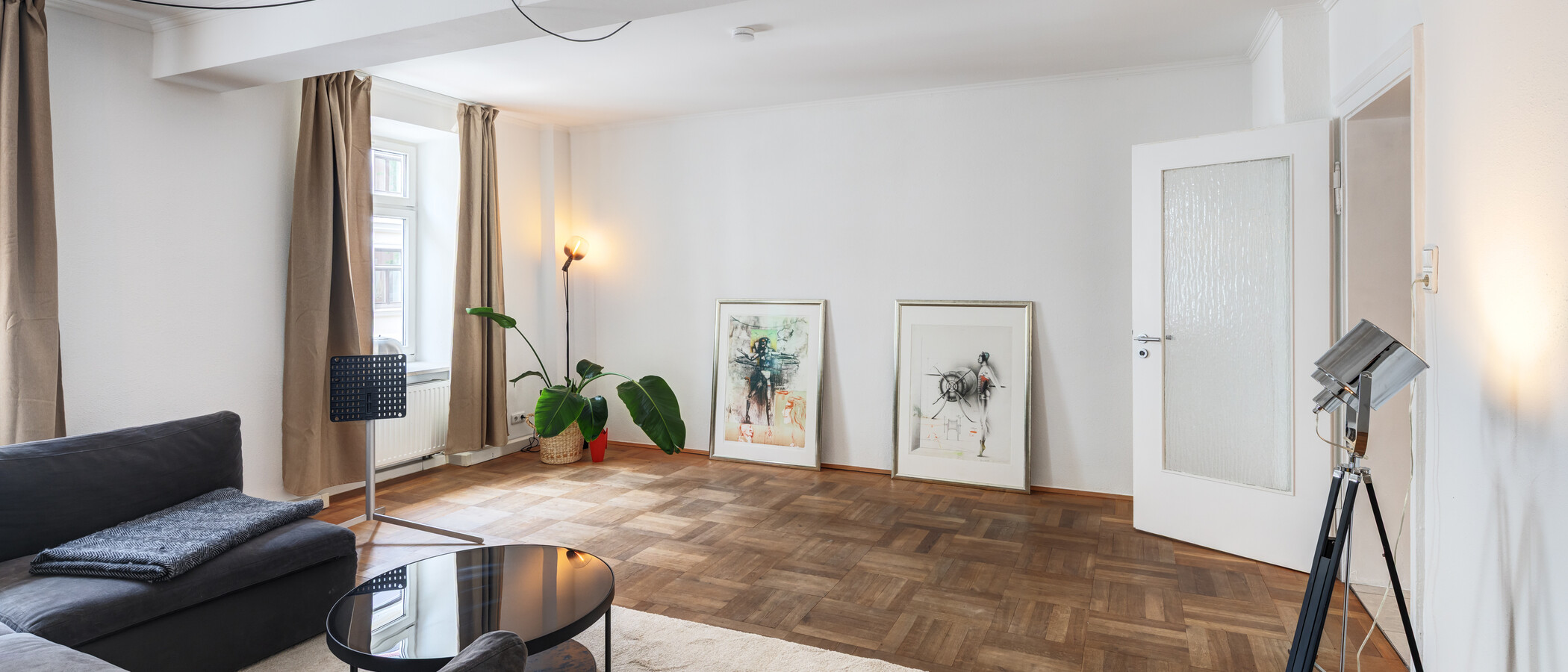 apartamento München Glockenbachviertel 02 sala de estar 14849