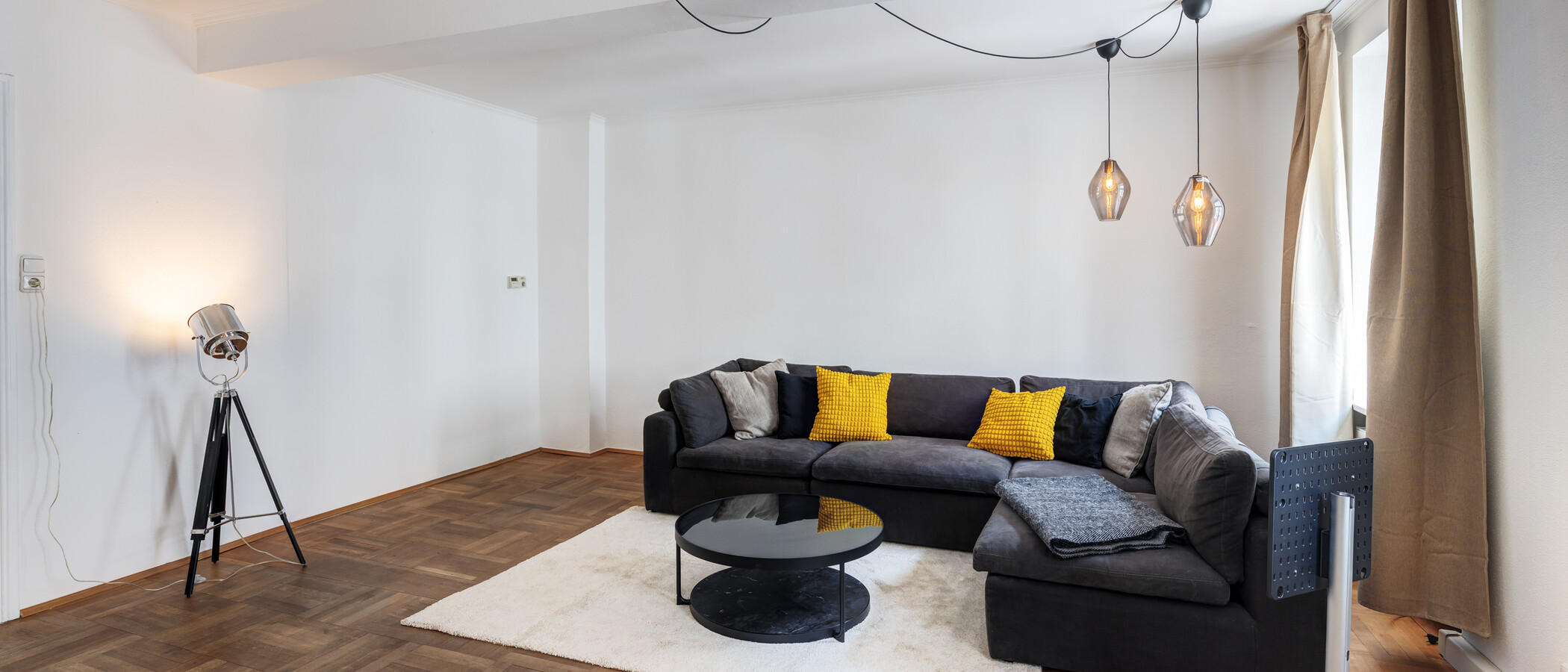apartamento München Glockenbachviertel 03 sala de estar 14849