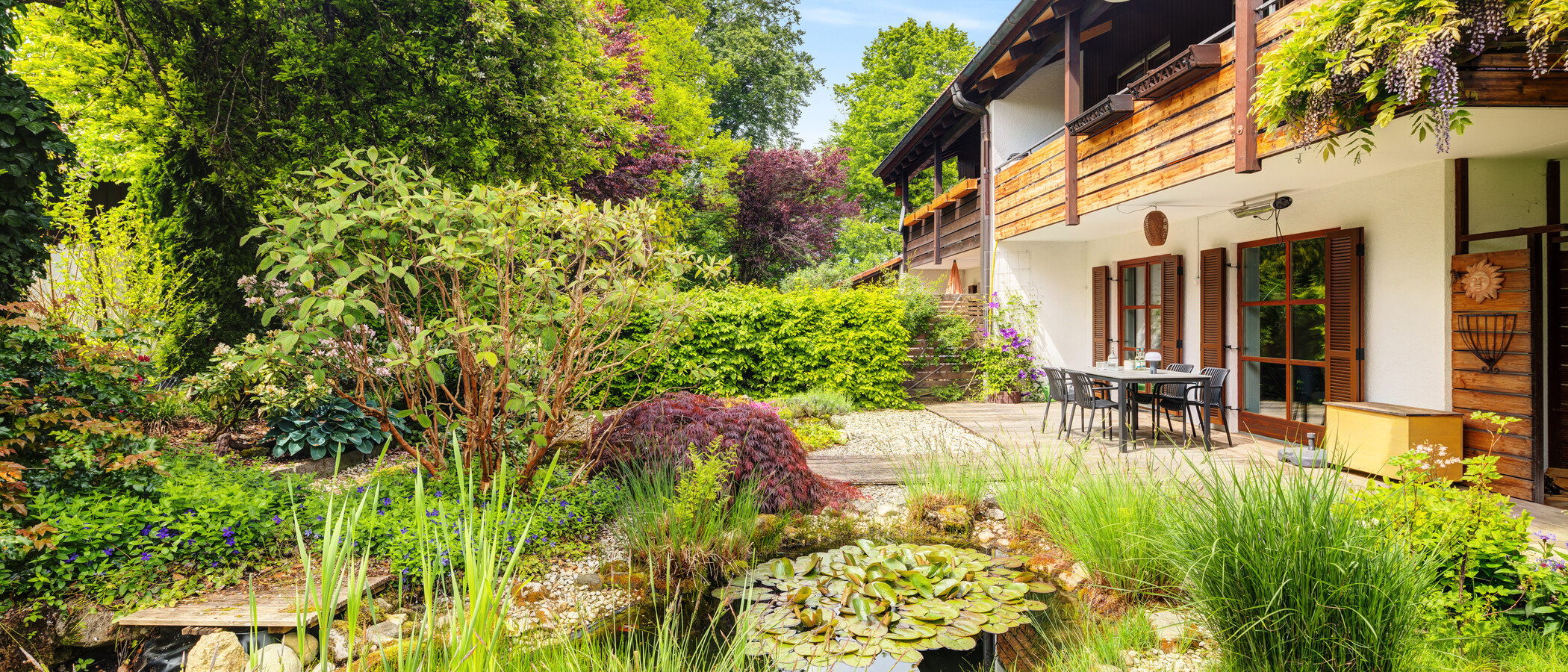 casa pareada Weyarn 02 jardín 14850