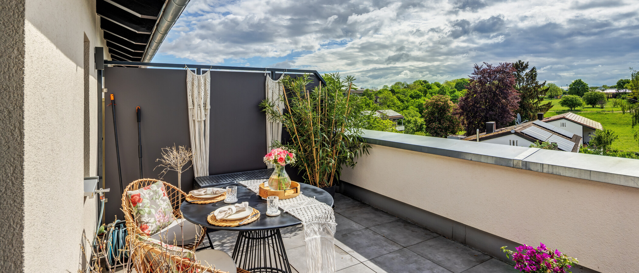 ático con terraza Planegg 02 azotea 14854