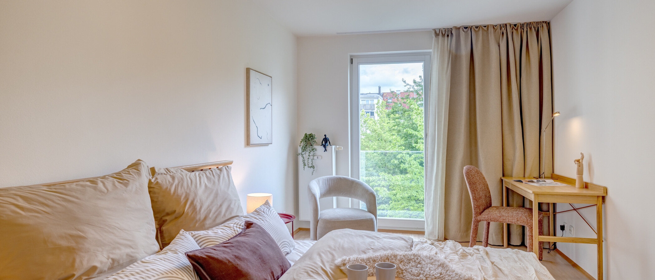 apartamento München Glockenbachviertel 01 dormitorio 14855