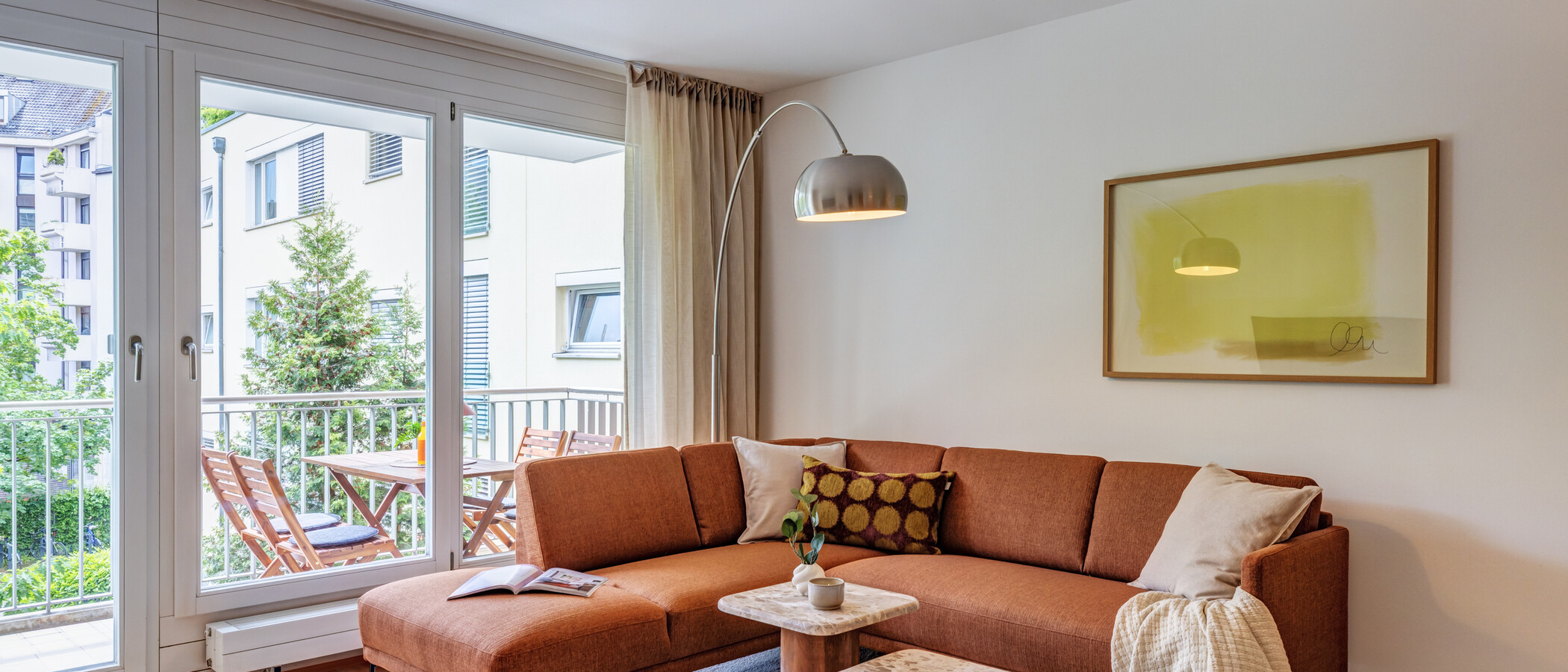 apartamento München Glockenbachviertel 01 zona de día  14855