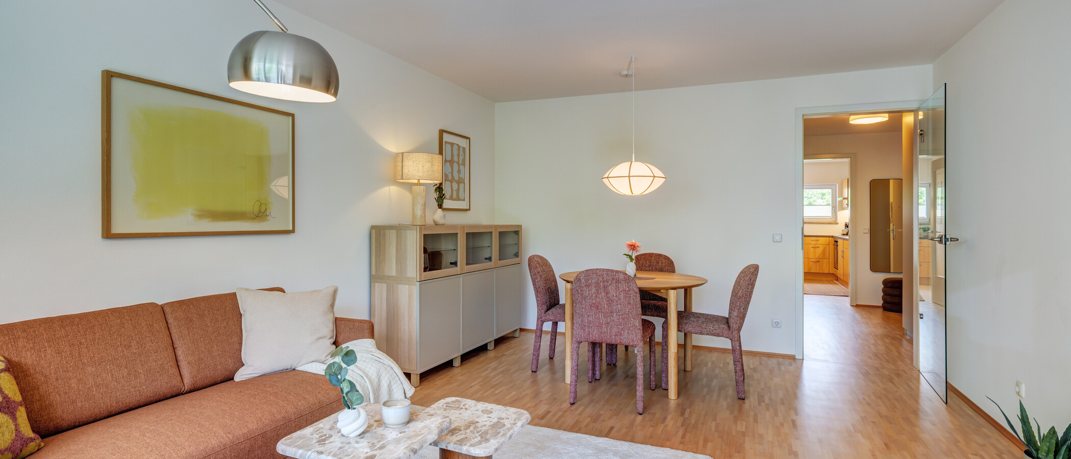 apartamento München Glockenbachviertel 03 zona de día  14855
