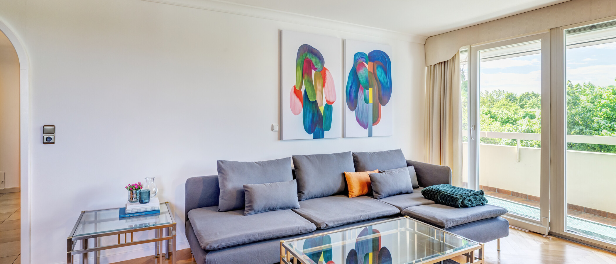 apartamento München Ramersdorf 03 zona de día  14857