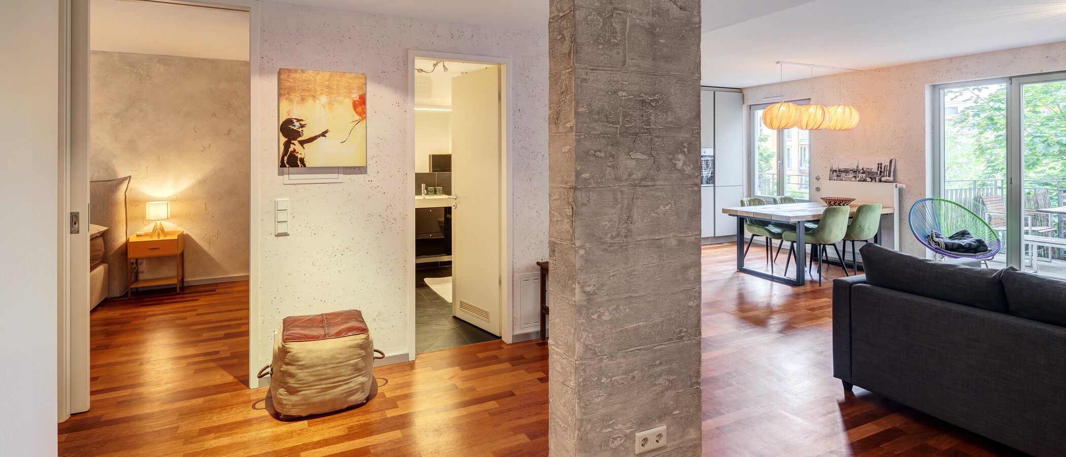apartamento München Haidhausen 01 pasillo 14860