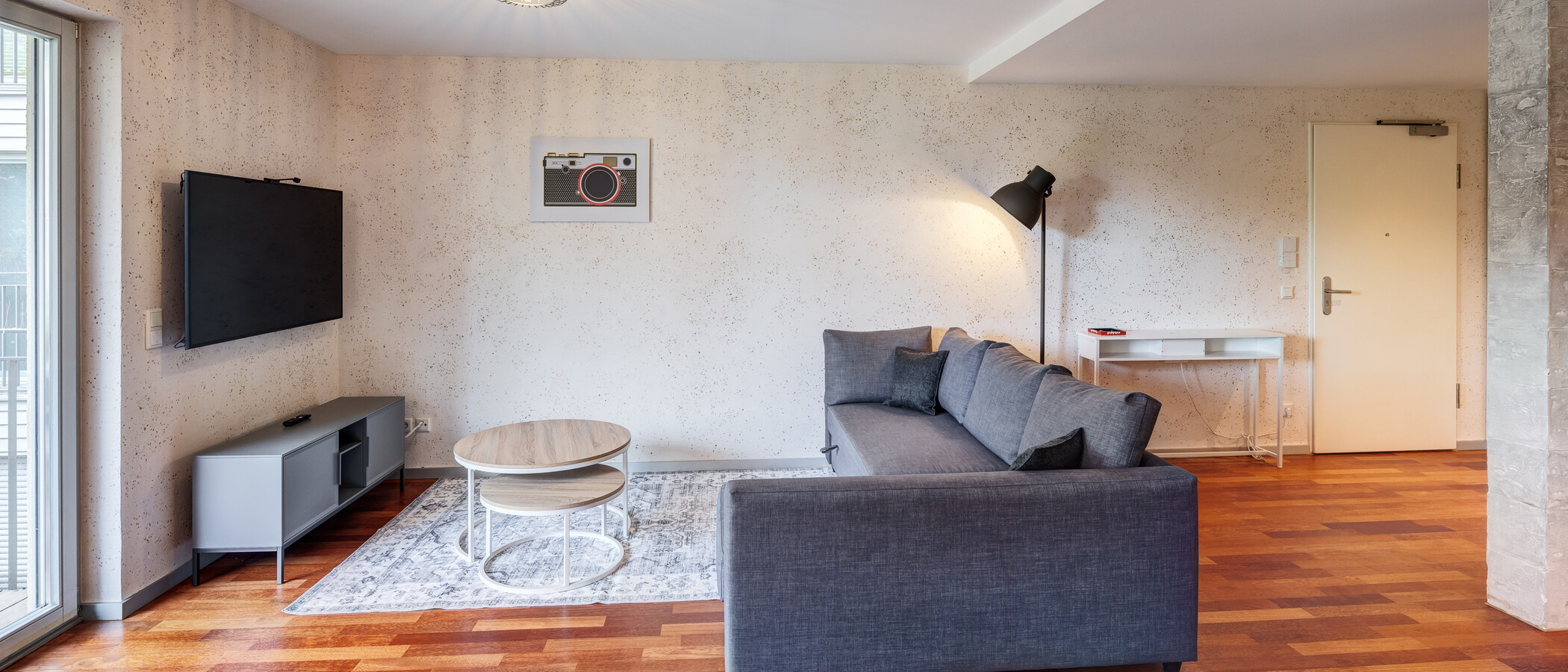 apartamento München Haidhausen 02 zona de día  14860