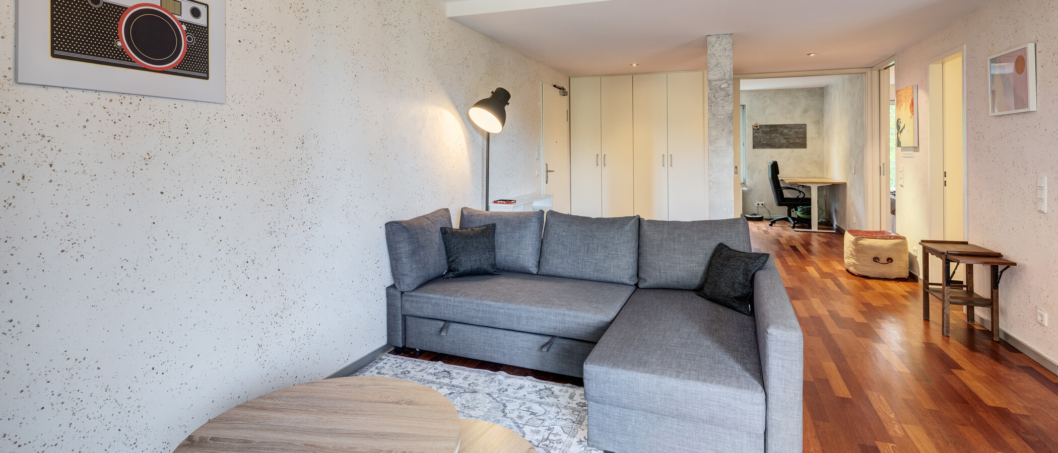 apartamento München Haidhausen 03 zona de día  14860