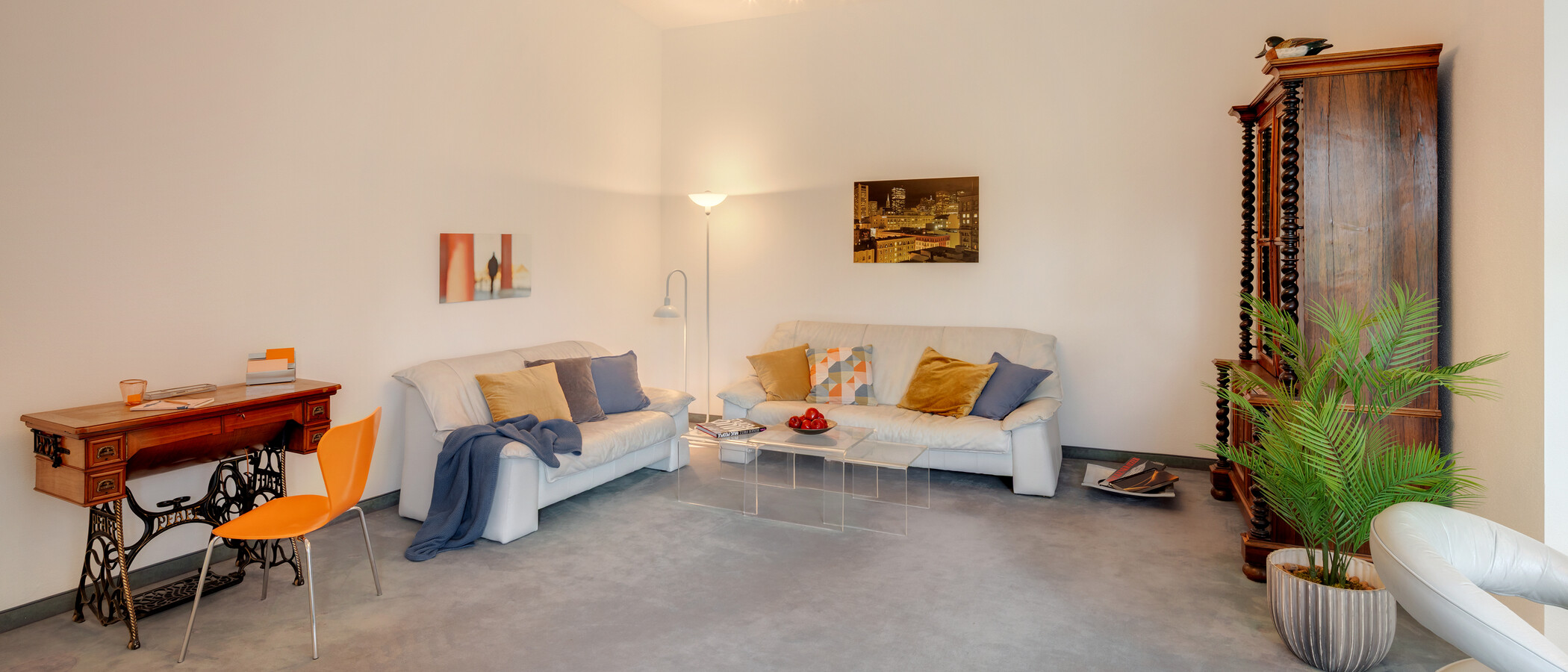 apartamento München Harlaching 02 sala de estar 14861
