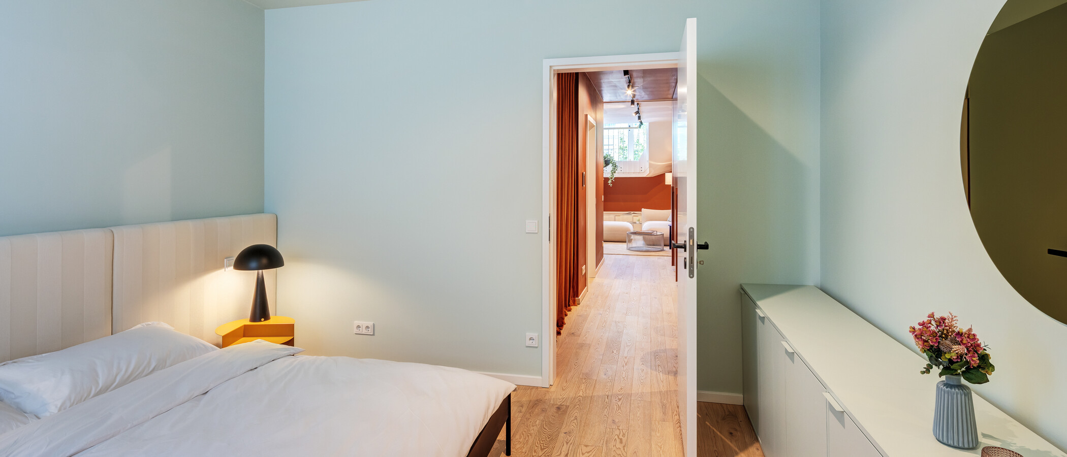 dúplex München Neuhausen 04 dormitorio 14864