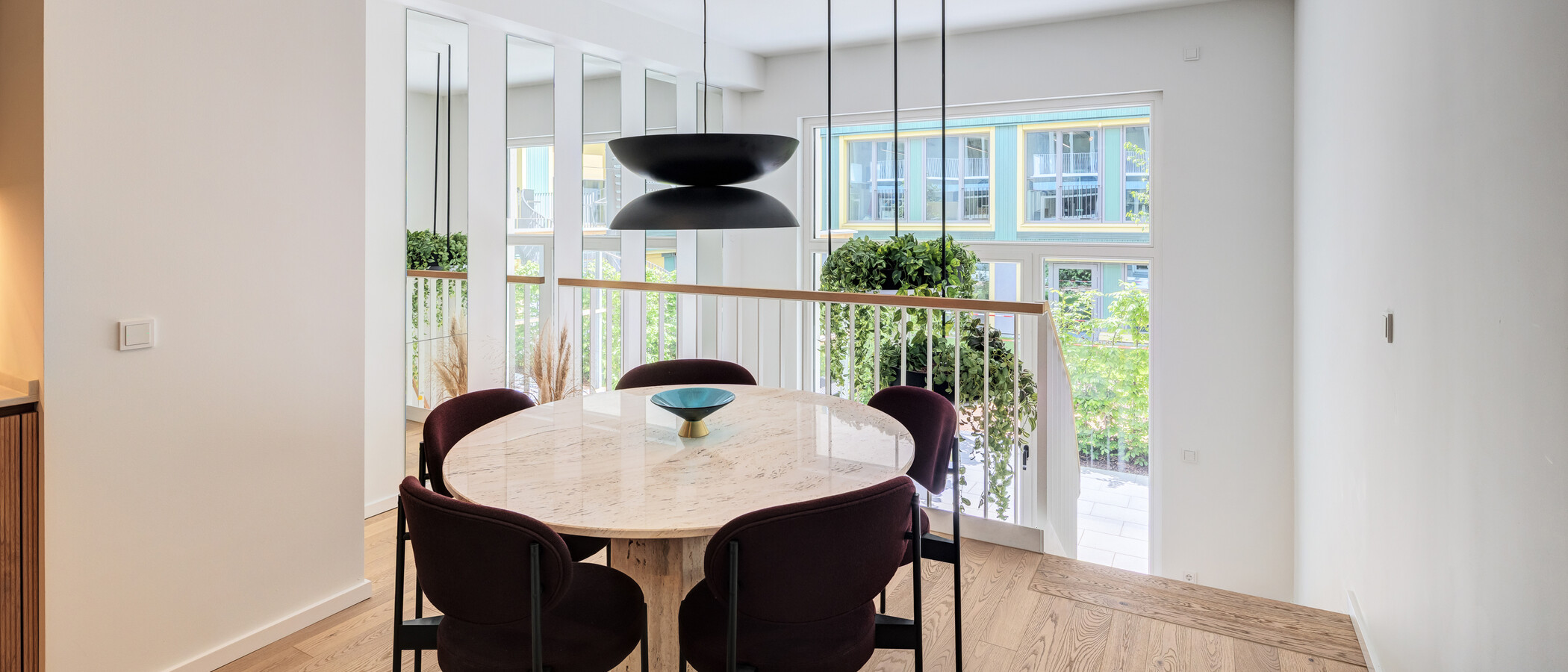 dúplex München Neuhausen 01 zona comedor 14864
