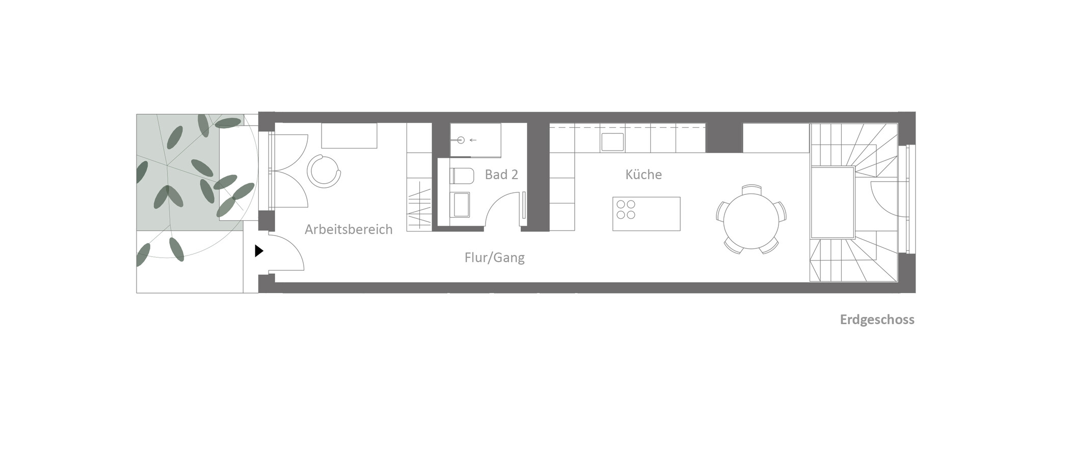 dúplex München Neuhausen 01 plano 14864