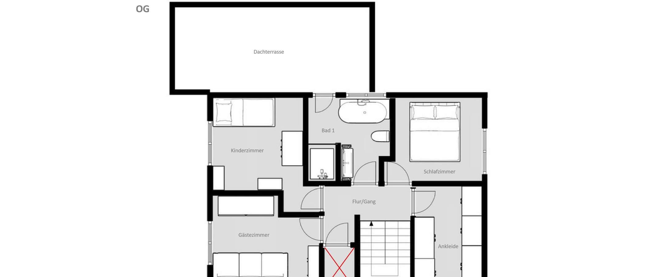 casa pareada Wörthsee 02 plano 14865
