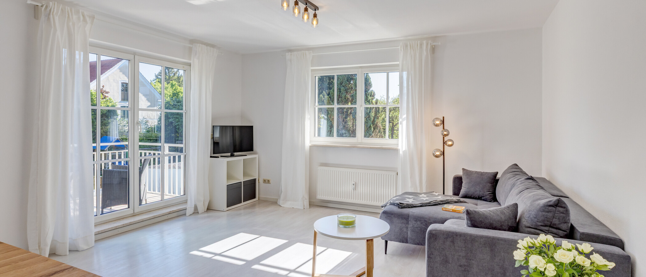 apartamento München Untermenzing 04 zona de día  14866