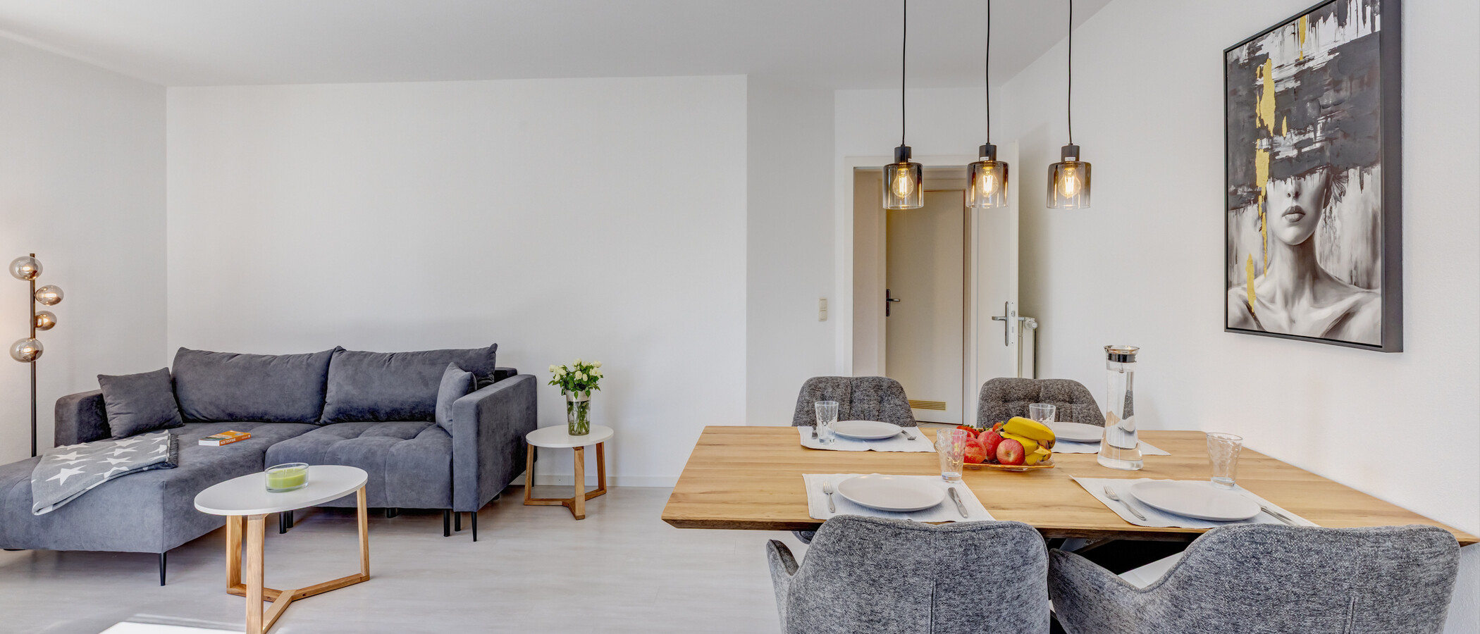 apartamento München Untermenzing 05 zona de día  14866