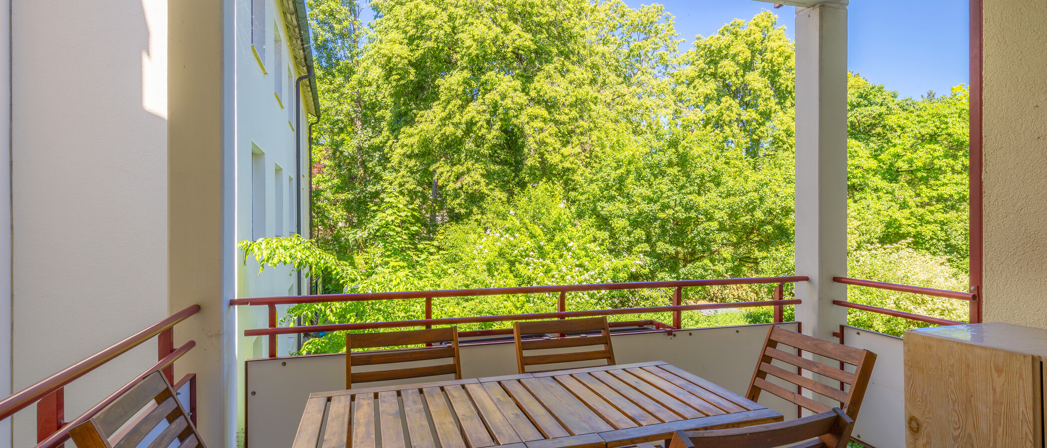 apartamento München Harlaching 01 balcón 14867