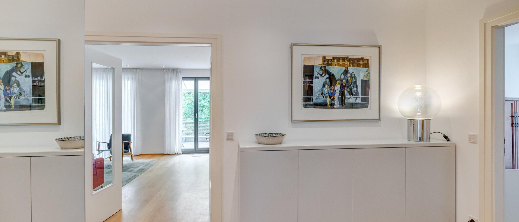 apartamento München Bogenhausen 02 pasillo 14869