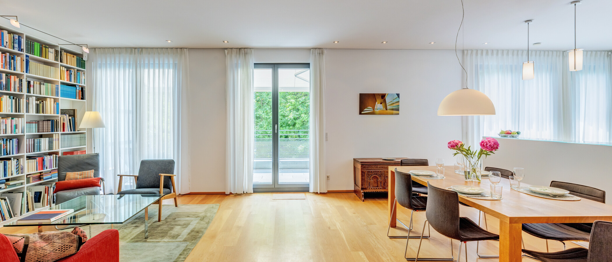 apartamento München Bogenhausen 02 zona de día  14869