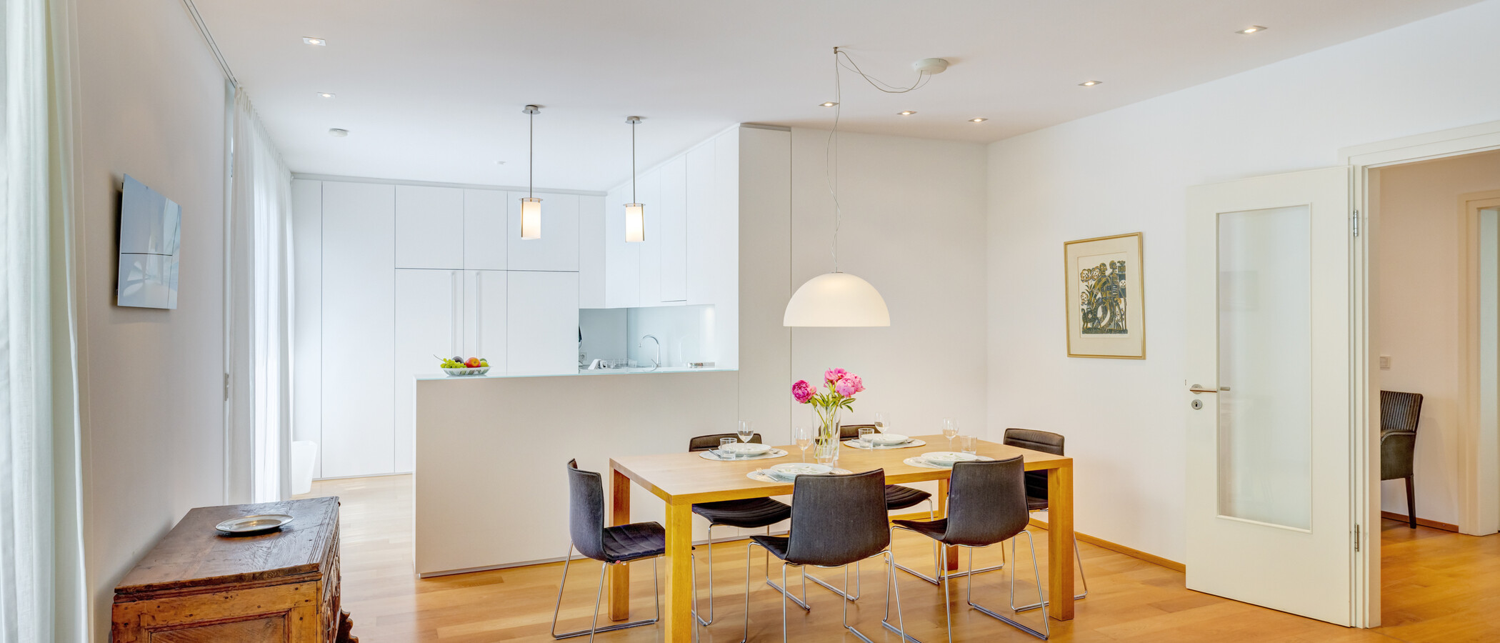 apartamento München Bogenhausen 03 zona de día  14869