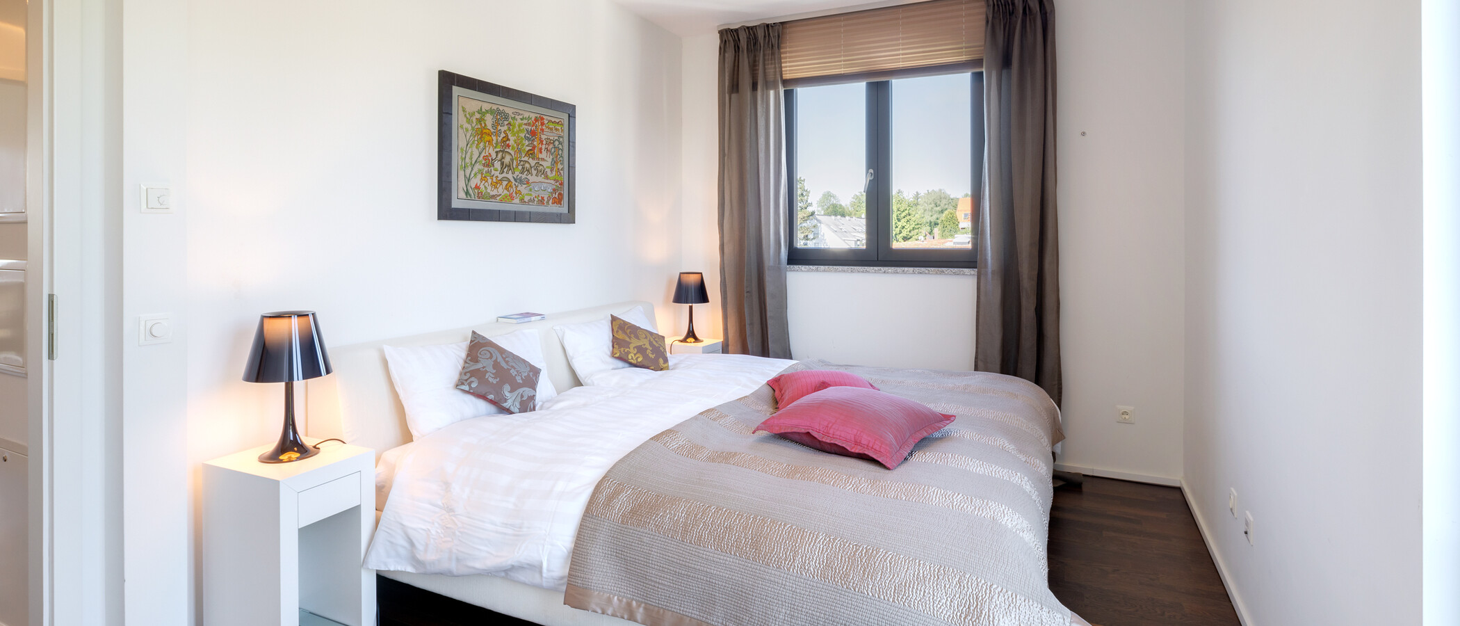 ático con terraza München Altbogenhausen 01 dormitorio 14872