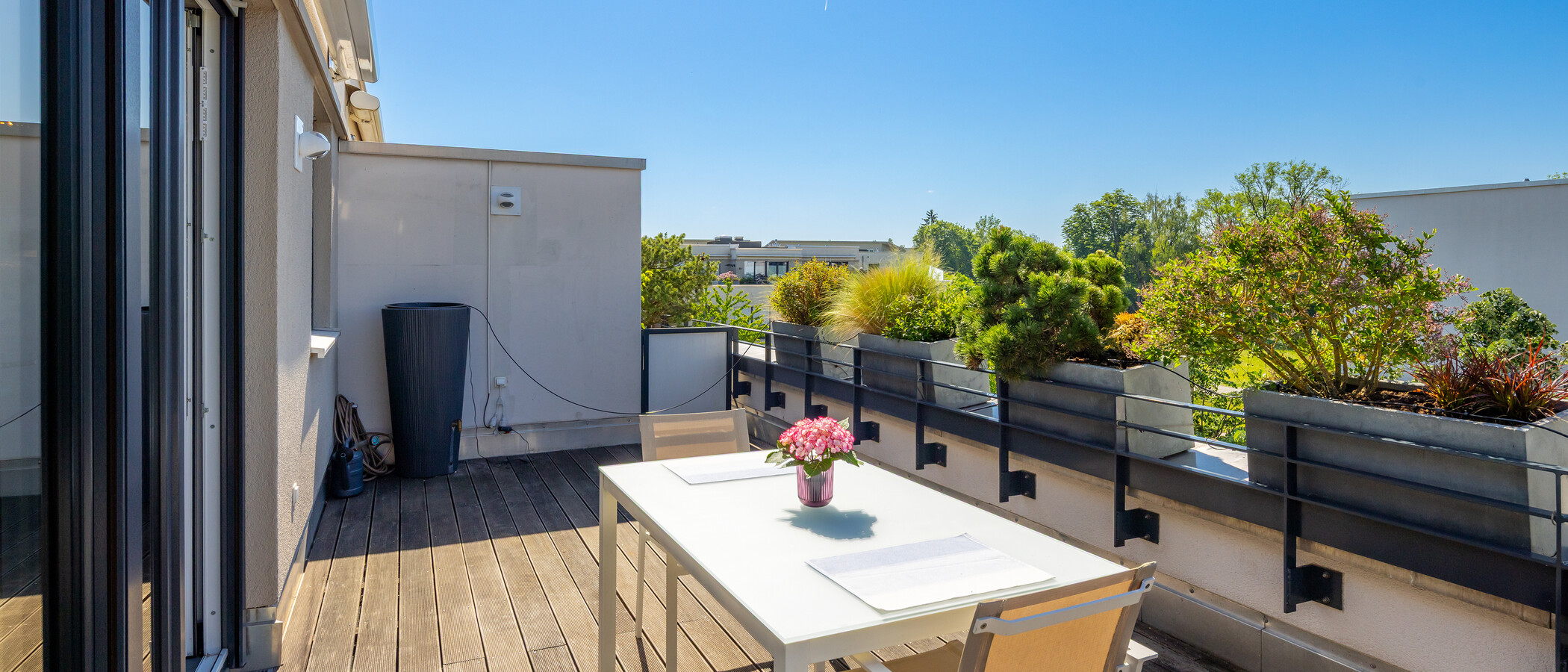 ático con terraza München Altbogenhausen 02 azotea 14872