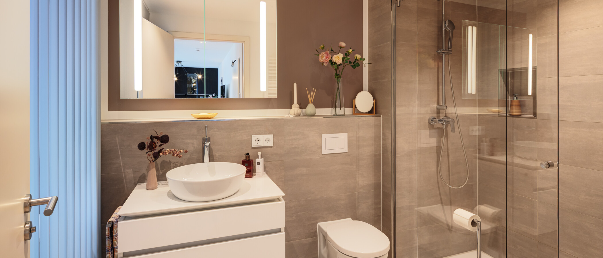 ático con terraza München Sendling 02 baño 14873