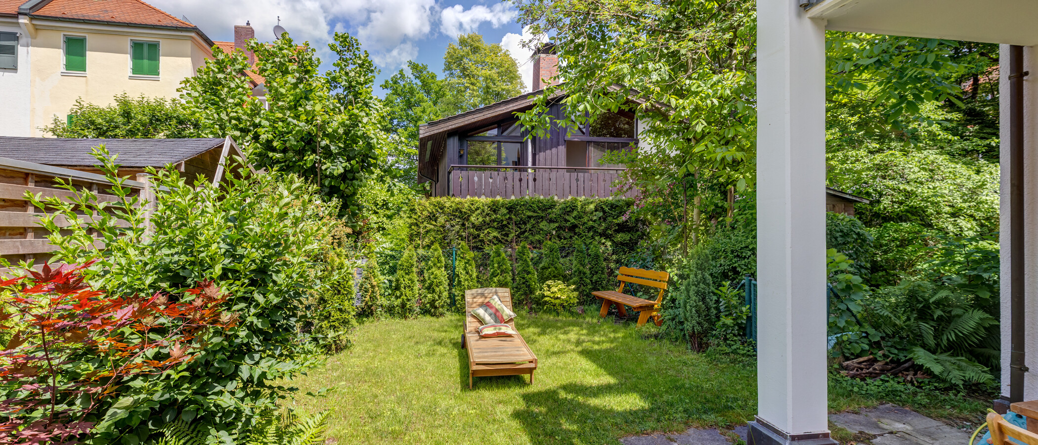 piso con jardín München Pasing 02 jardín 14874