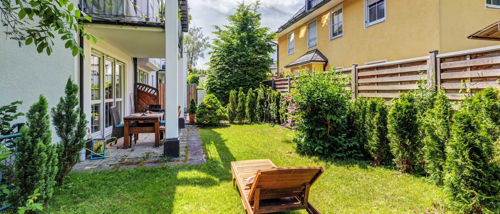 piso con jardín München Pasing 03 jardín 14874