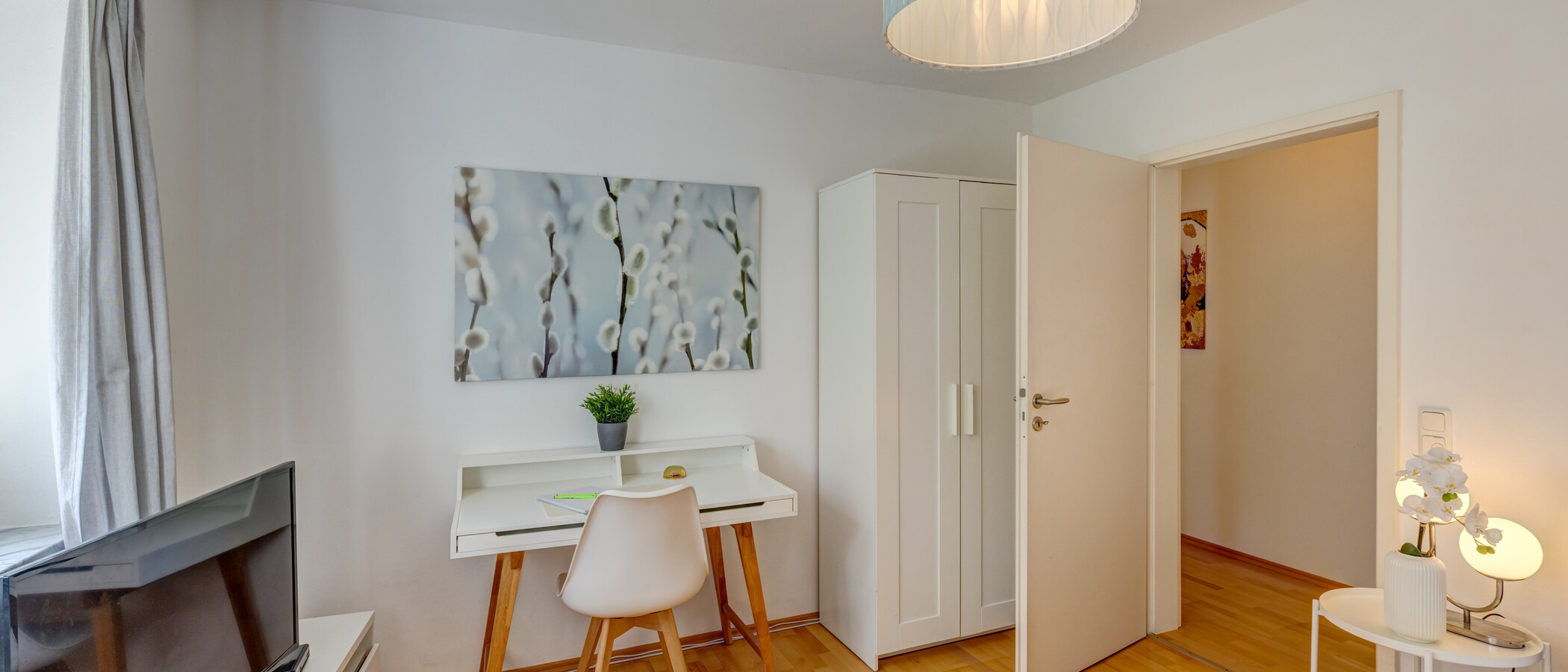 piso con jardín München Pasing 03 dormitorio 14874