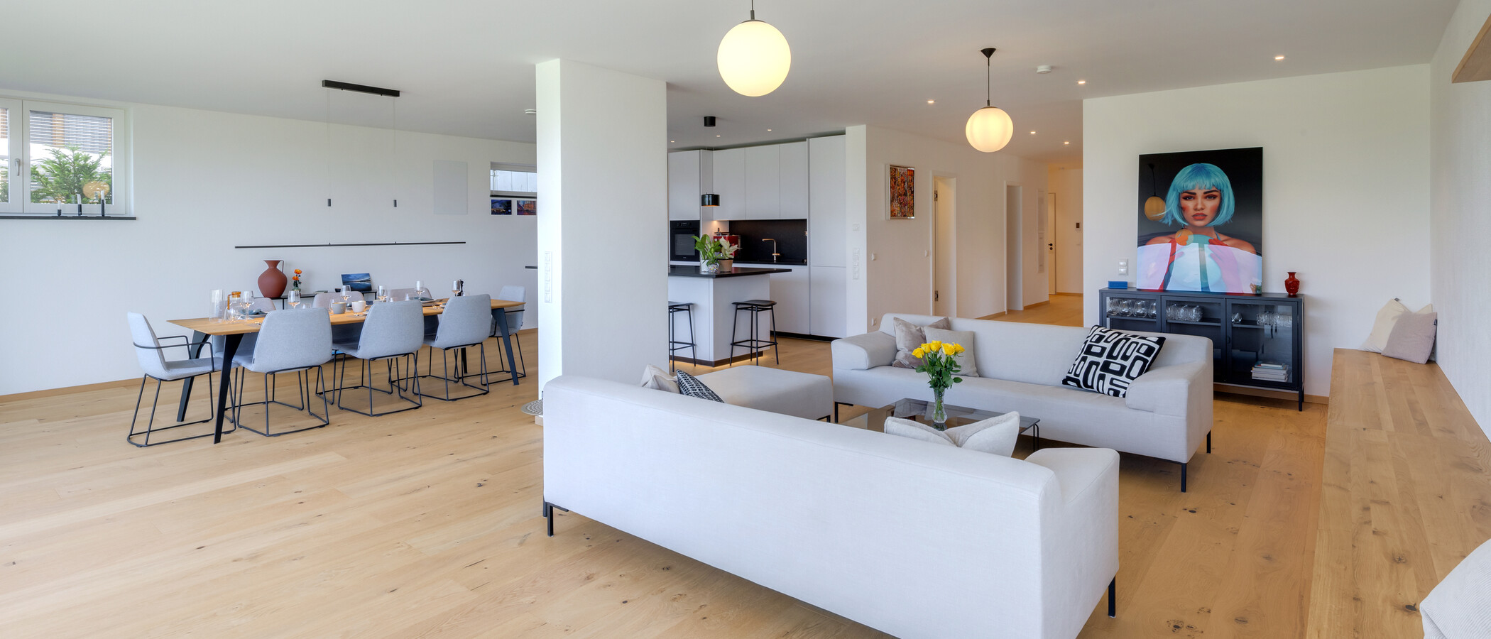 apartamento Wörthsee 04 zona de día  14878